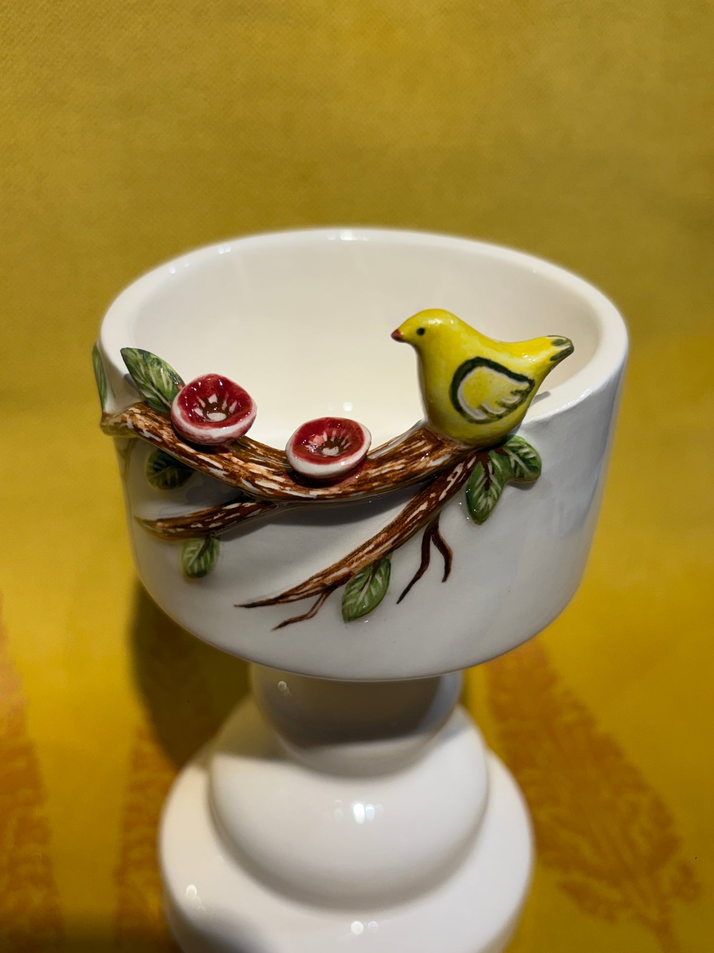 Bird & Flower Haft-sin Candle Holder