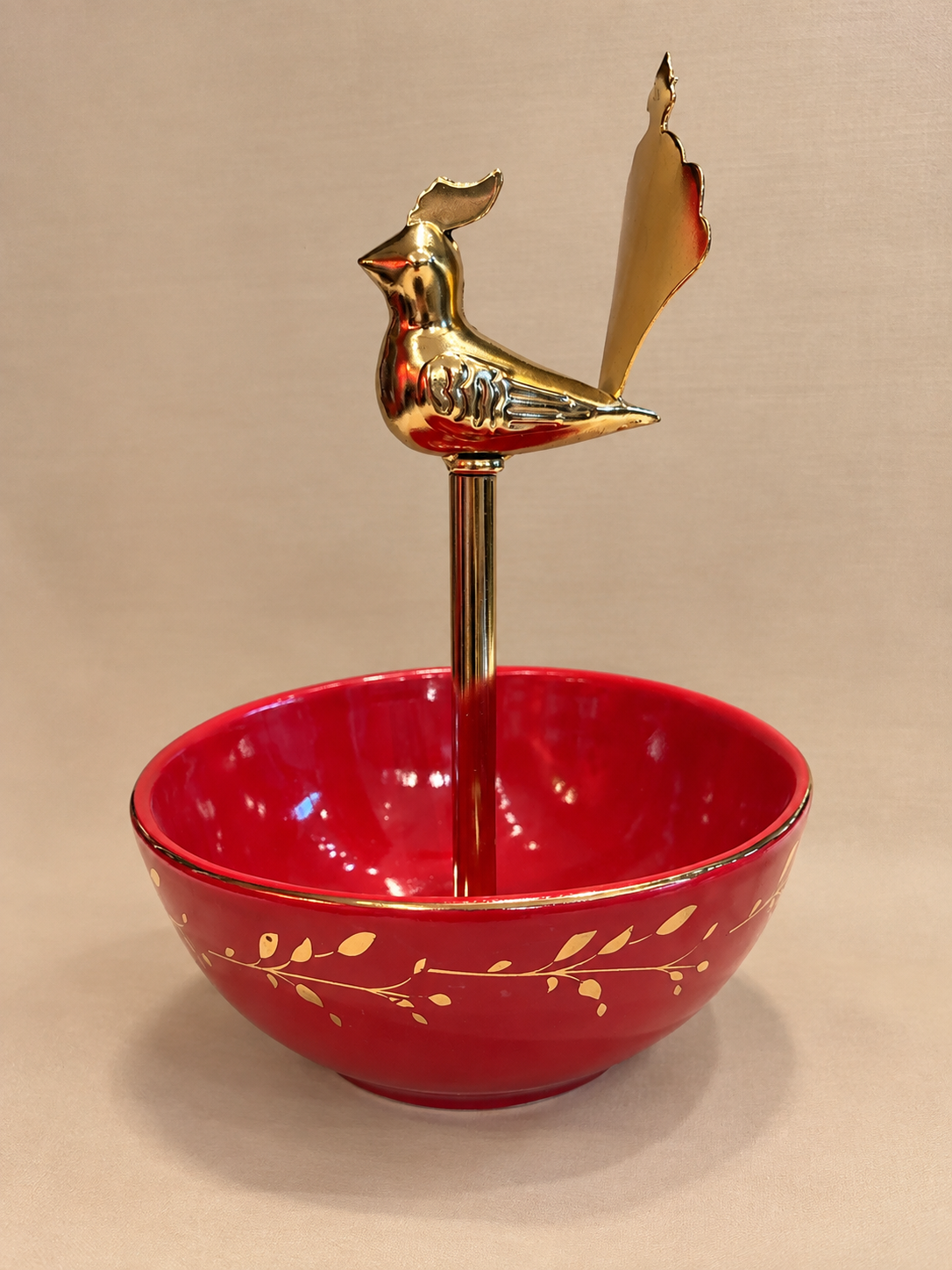 Morghe amin red bowl