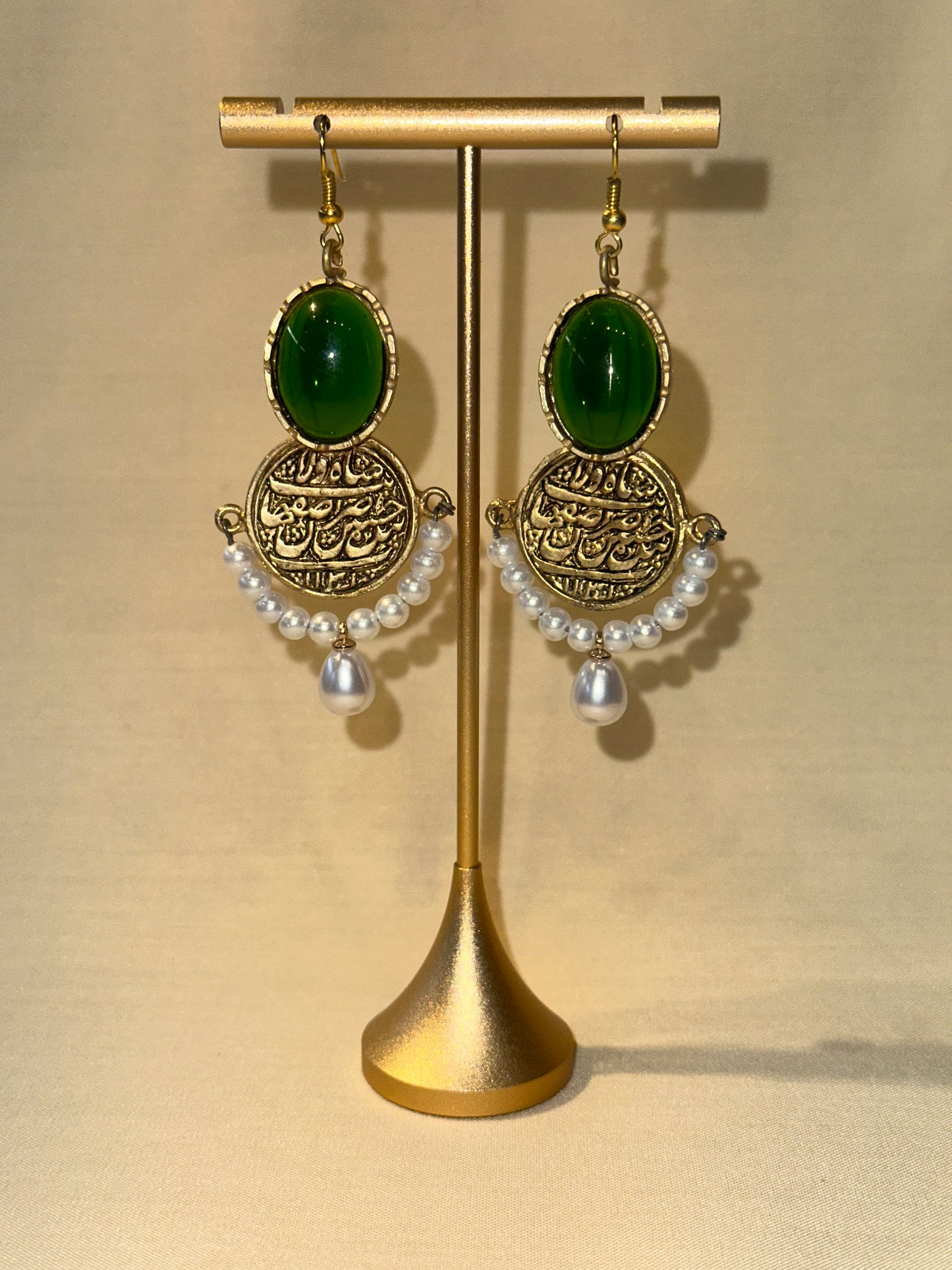 Pasargad green Earring