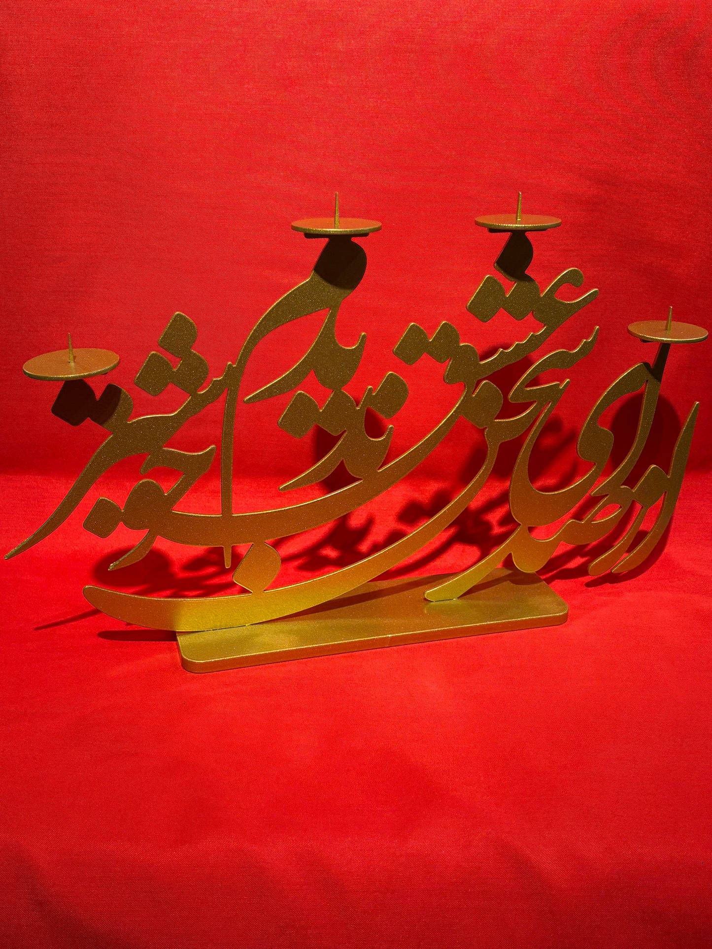 Calligraphy Candle holder