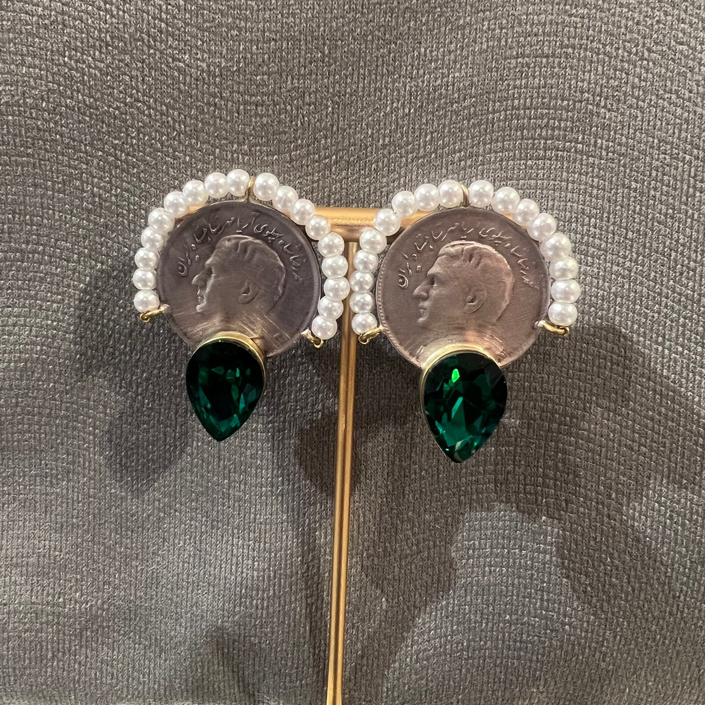 Pahlavi Earrings