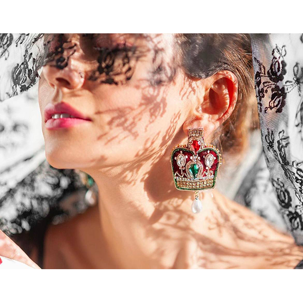Javaher Doozi Earing Code:04