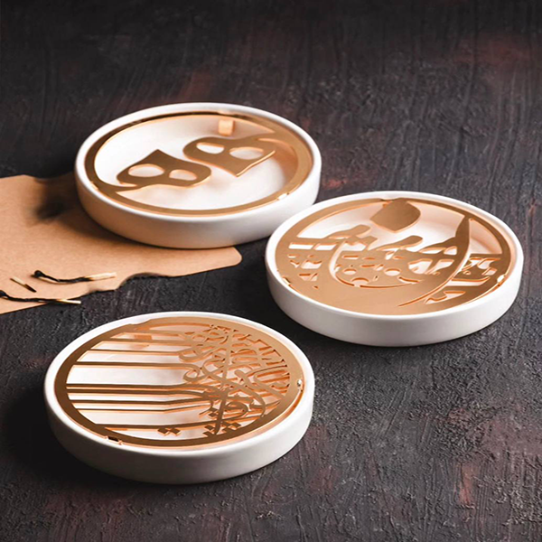 Ash tray typography