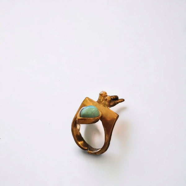 Gold Bird Ring