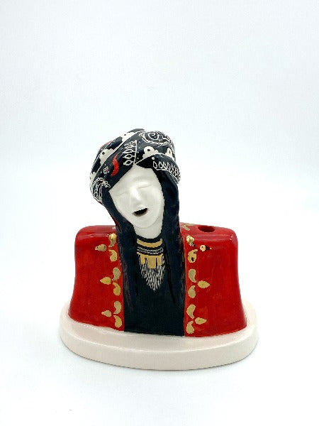 Ceramic statue