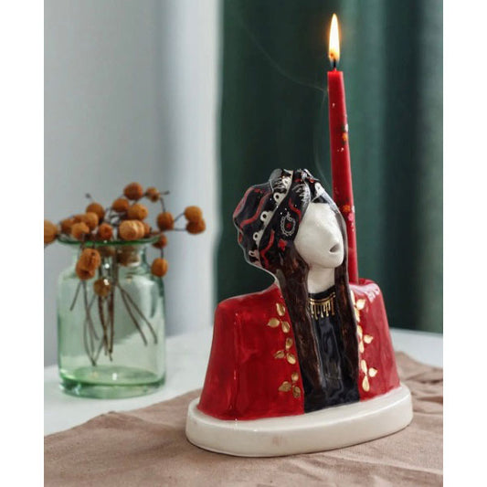 Ceramic statue