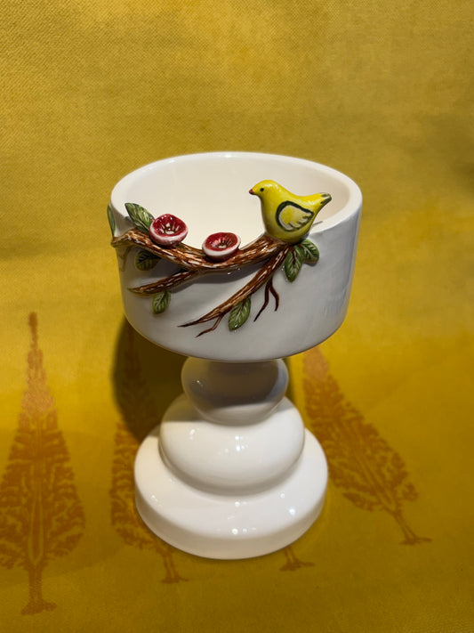 Bird & Flower Haft-sin Candle Holder