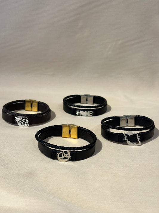 Men’s leather bracelet