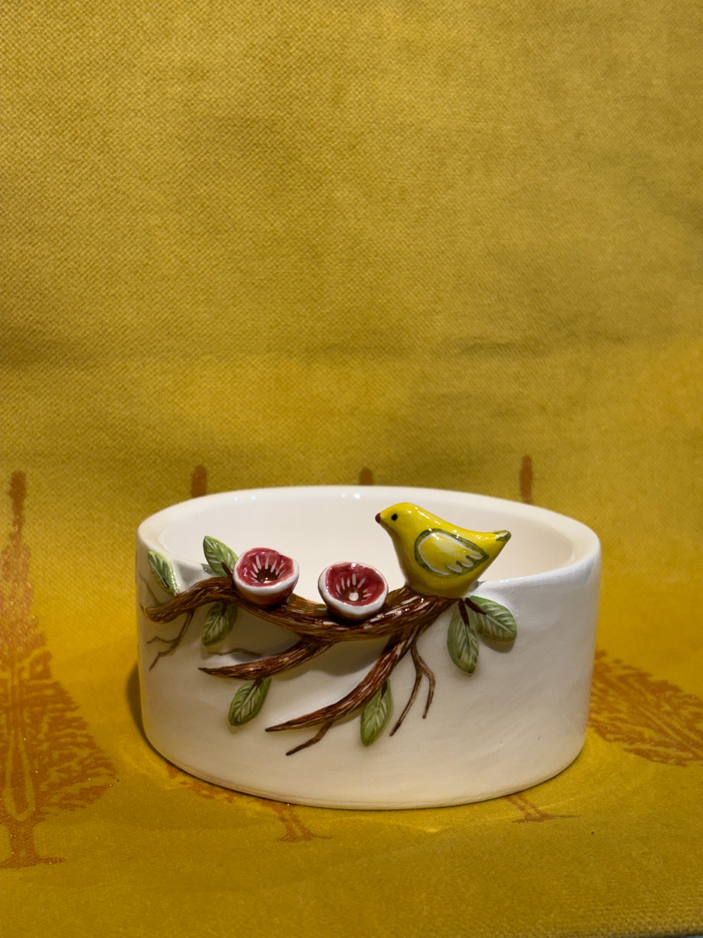 Flower & Bird Haft-sin bowl