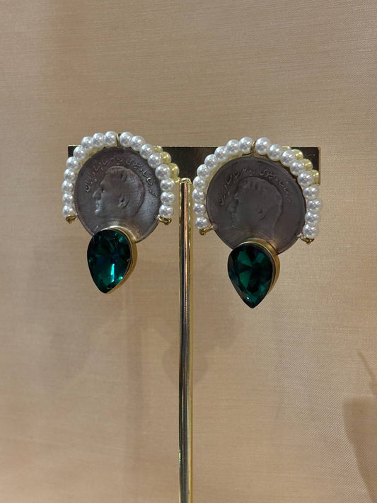 Pahlavi Earrings