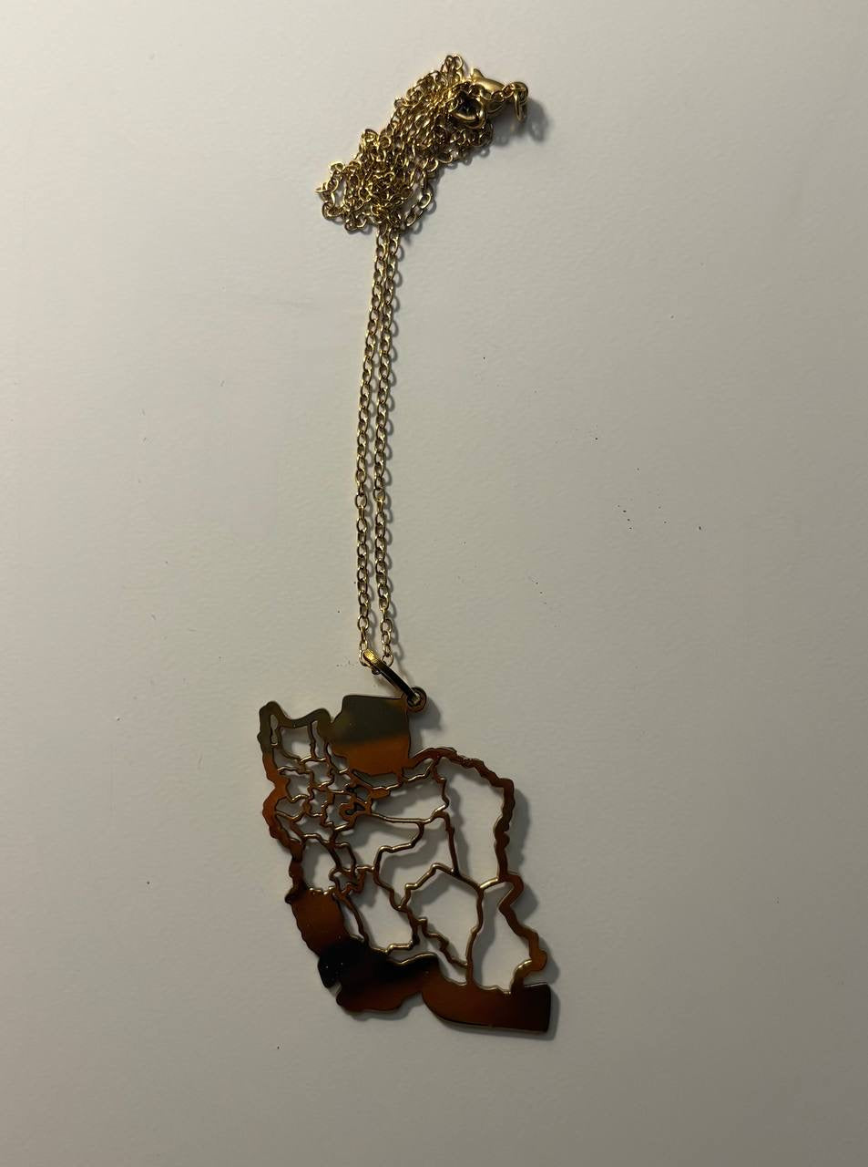 Iran Map 2 Necklace