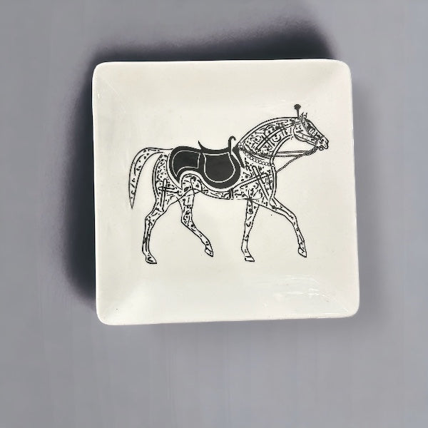 Eilkhani Horse Ceramic Plate