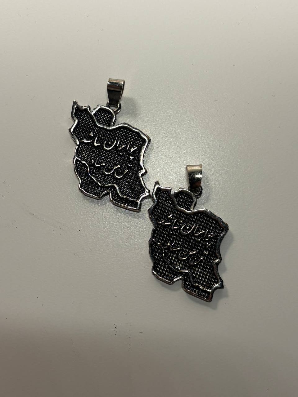 Iran Map 3 Necklace