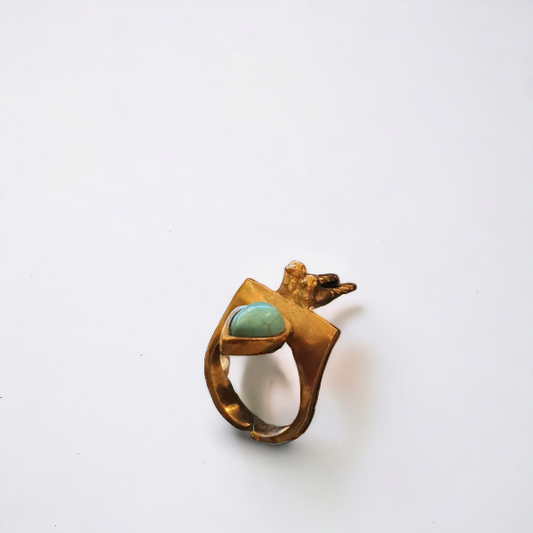 Gold Bird Ring